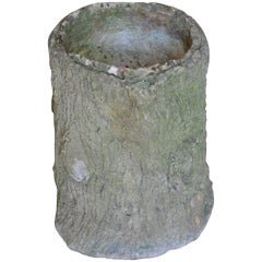 Jardinera francesa de imitación de madera del siglo XIX