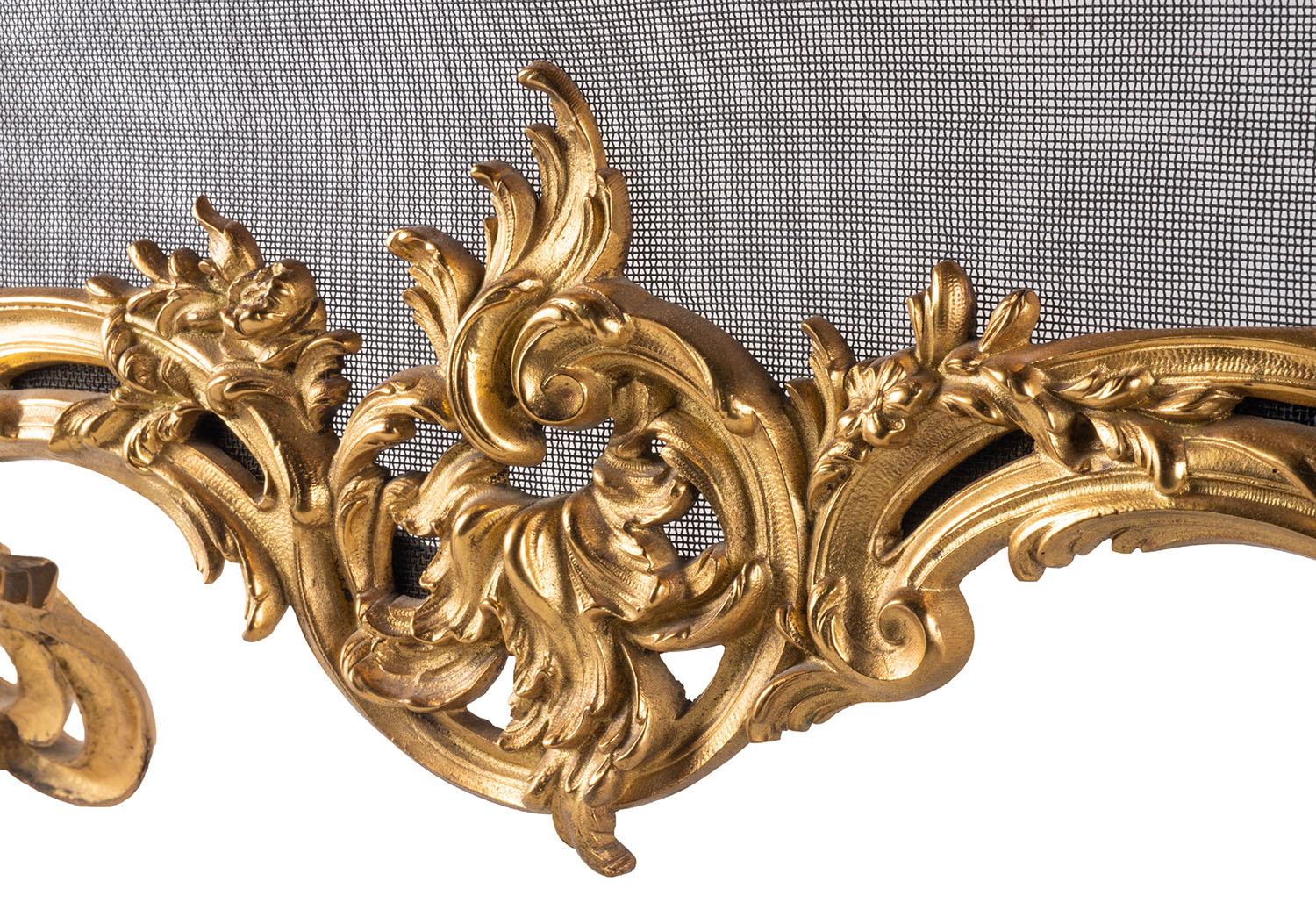 French 19th Century Fire Screen, Louis XVI Style 2