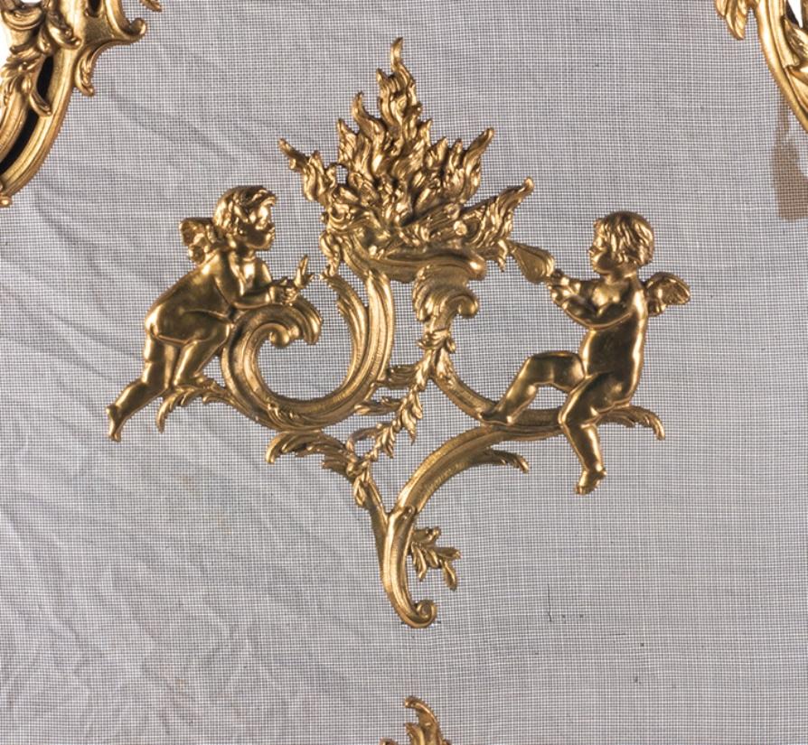 French 19th Century Fire Screen, Louis XVI Style 3
