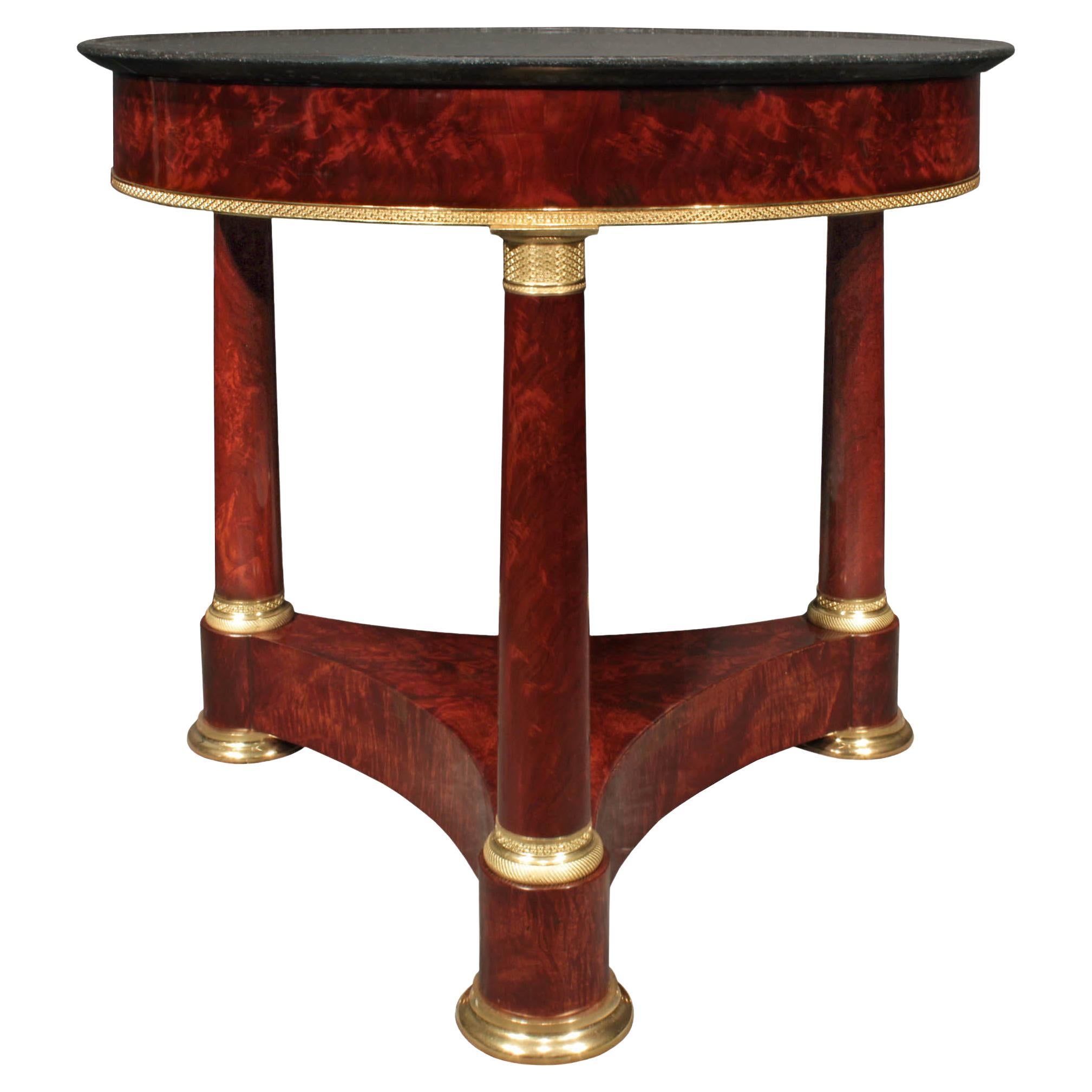 19th Century French Empire Center Table at 1stDibs