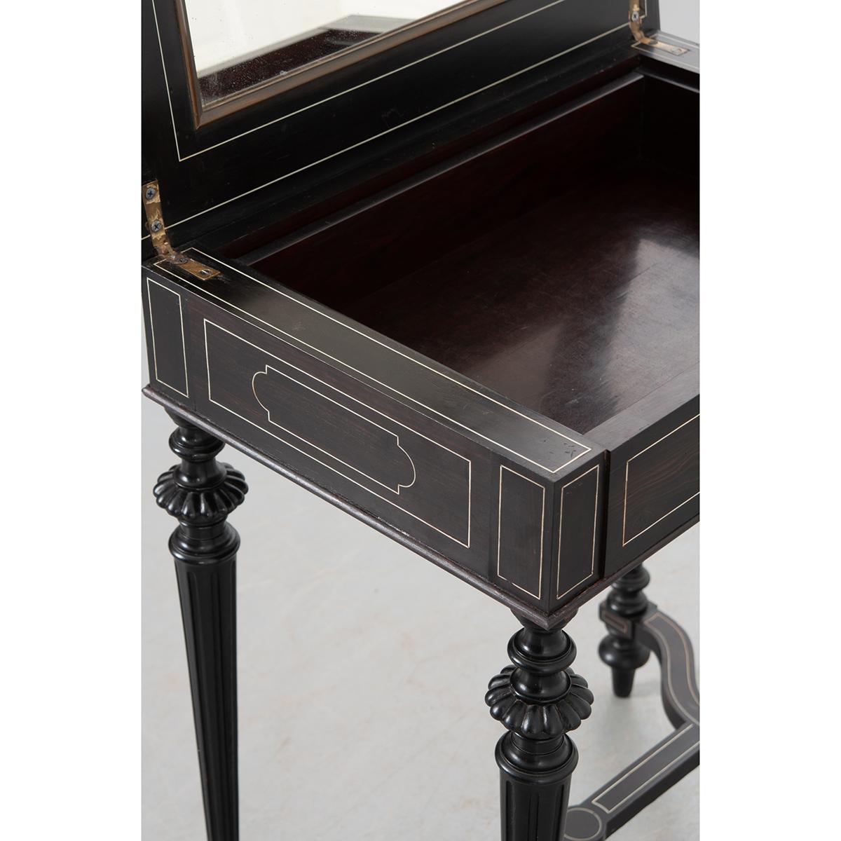 French 19th Century Flip Top Vanity For Sale 6