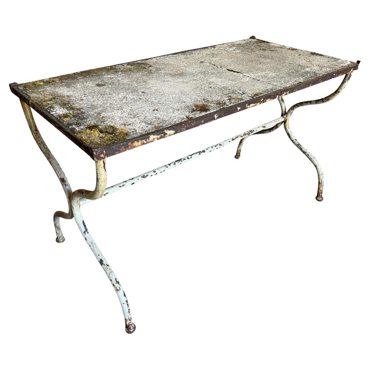 Table de jardin française du 19ème siècle en vente