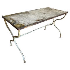 French 19th Century Florist Garden Table