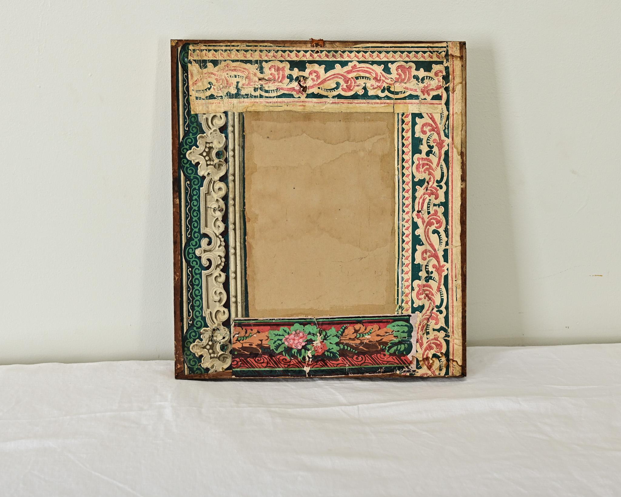 French 19th Century Framed Embroidery Sample 3