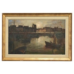 French 19th Century Framed Oil Painting