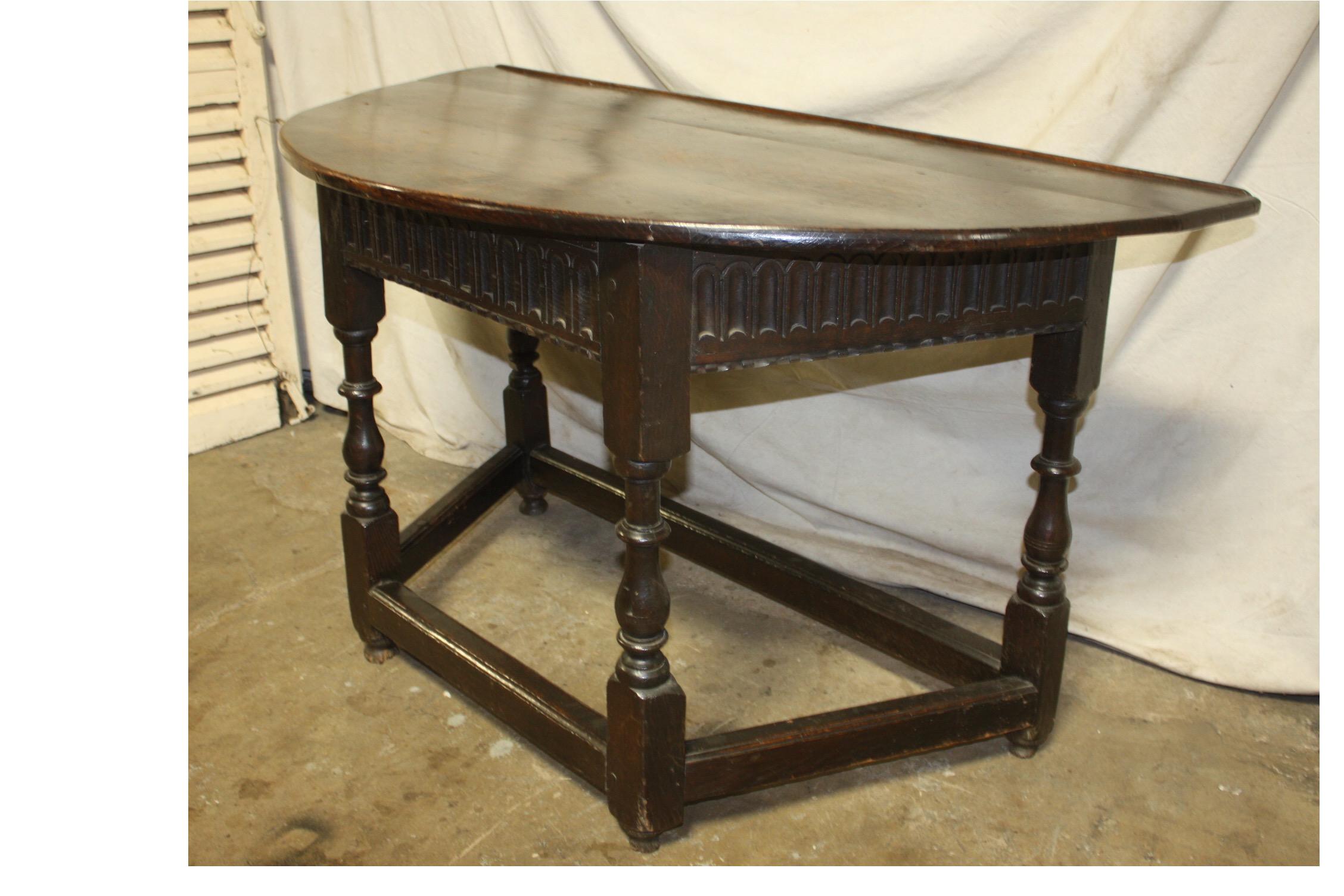 French 19th Century French Console Table In Good Condition In Stockbridge, GA