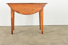 French 19th Century Fruitwood Dropleaf Table