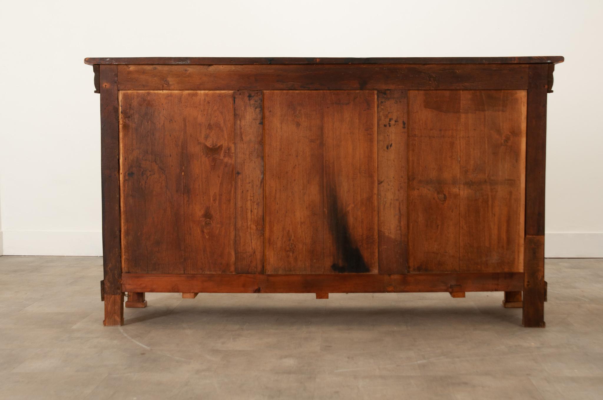 French 19th Century Fruitwood Enfilade 1