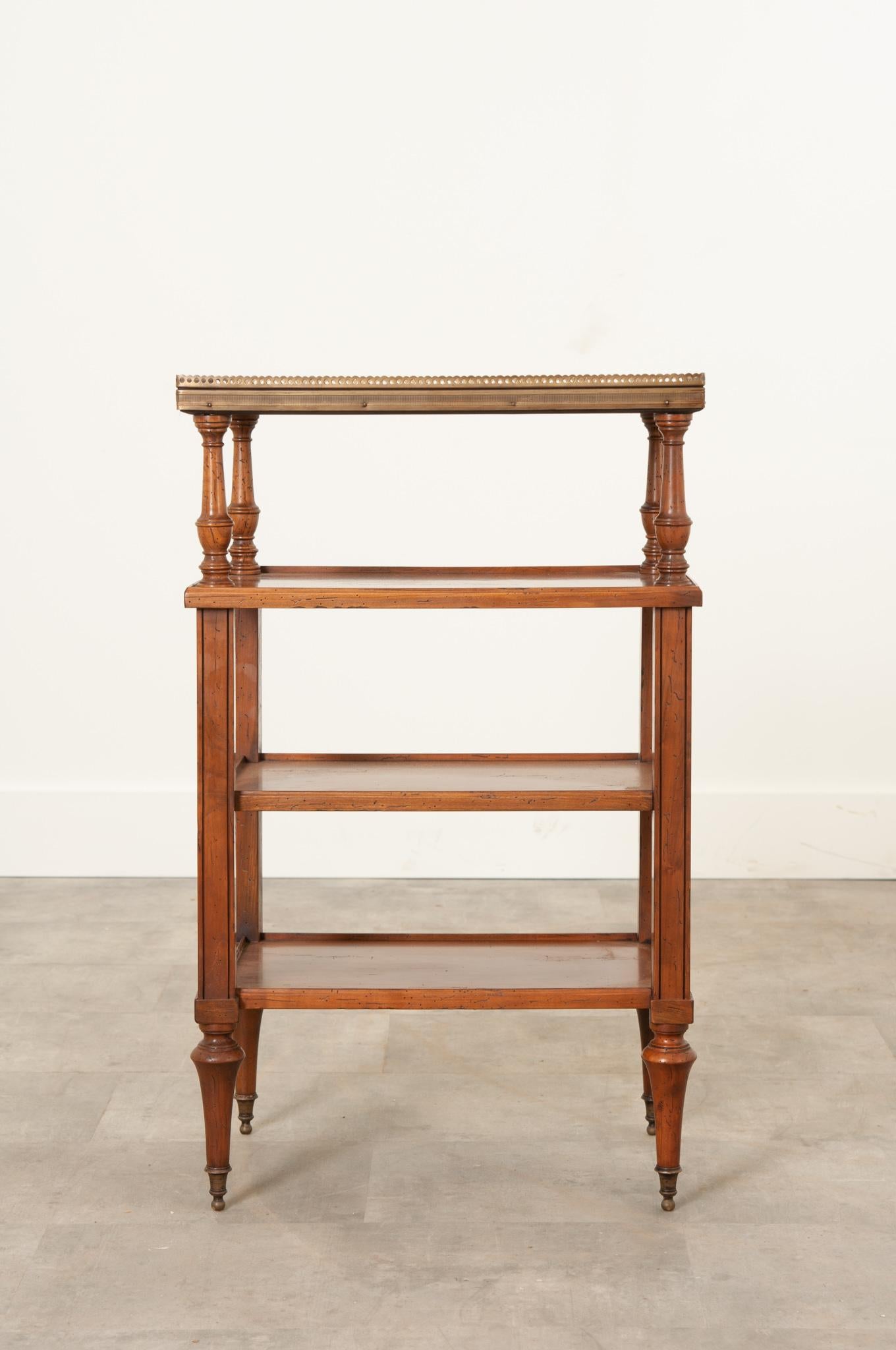 French 19th Century Fruitwood Etagere 5