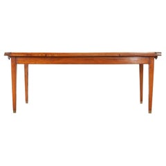 French 19th Century Fruitwood Extending Table
