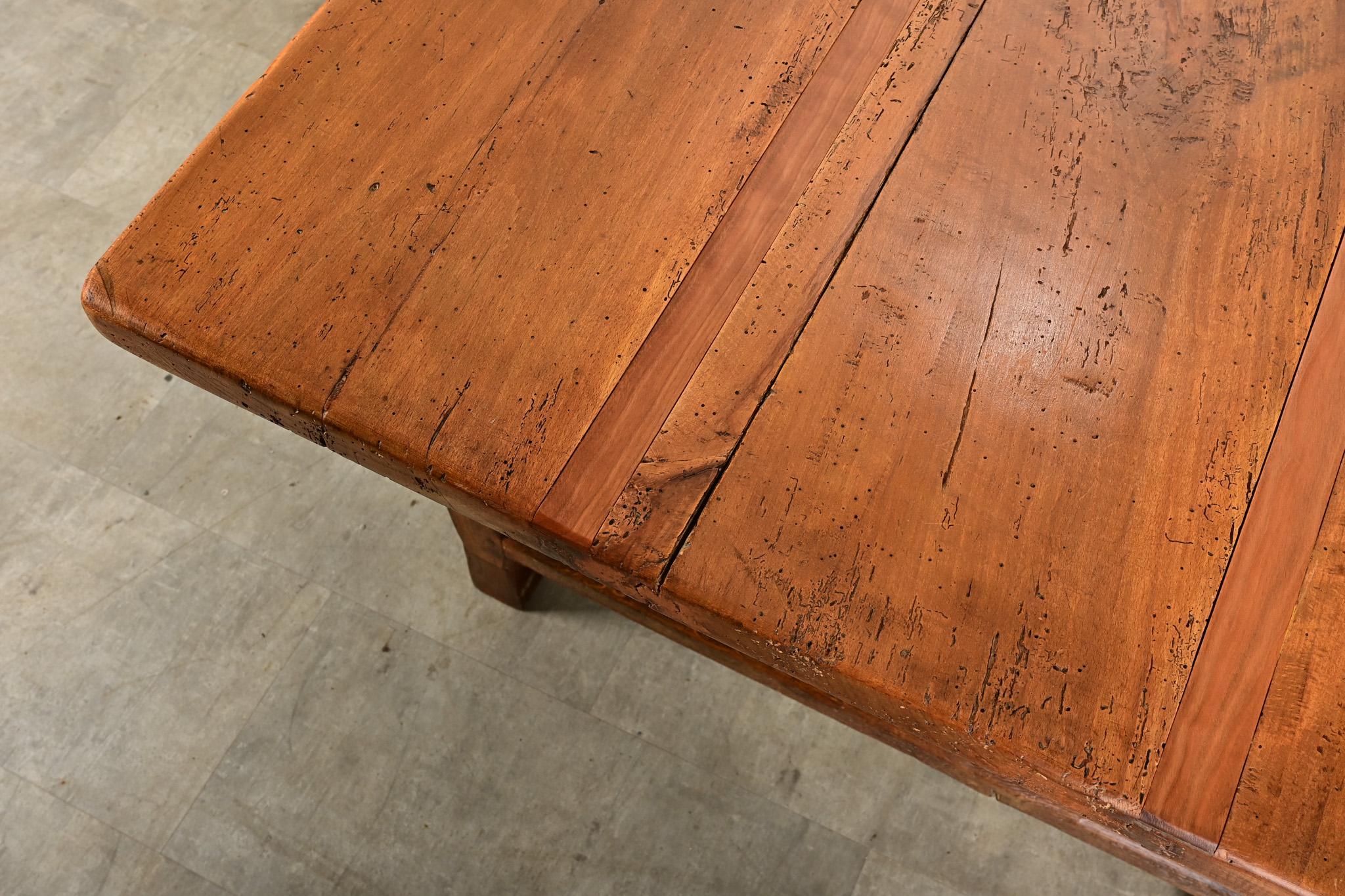 Table de ferme française du 19ème siècle en vente 10