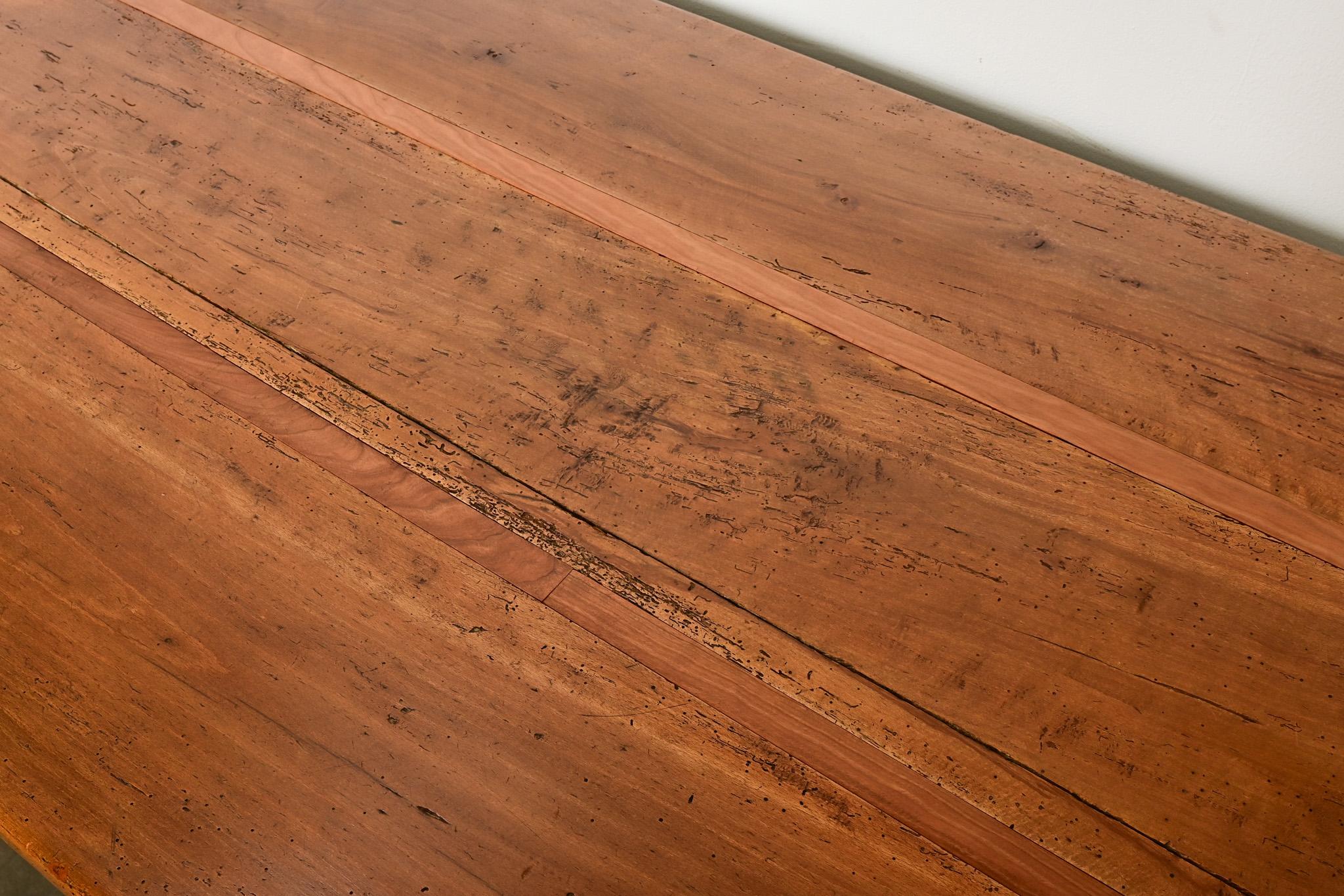 XIXe siècle Table de ferme française du 19ème siècle en vente