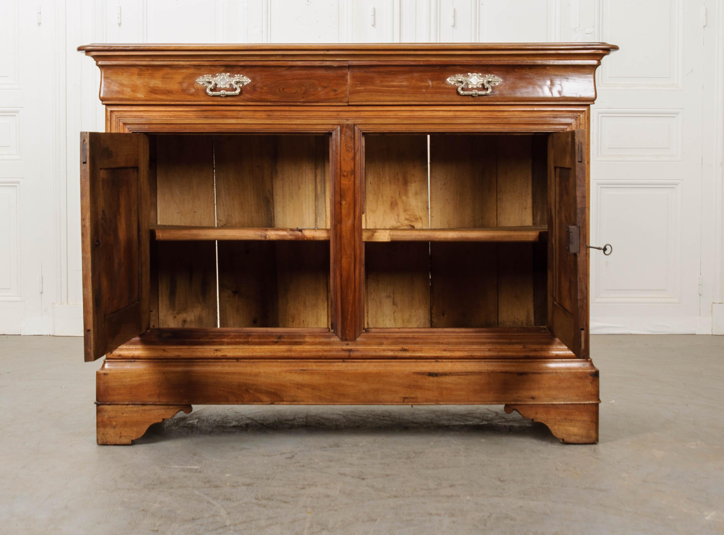 French 19th Century Fruitwood Louis Philippe Style Buffet 4