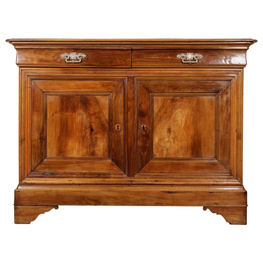 French 19th Century Fruitwood Louis Philippe Style Buffet
