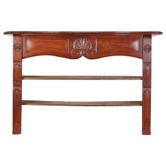 French 19th Century Fruitwood Mantle