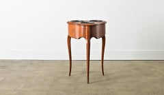 Rafraichissoir francese del 19° secolo in legno di frutto