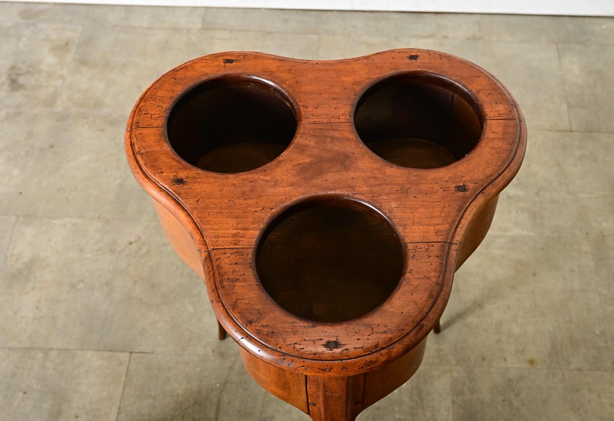 French 19th Century Fruitwood Rafraichissoir For Sale 2