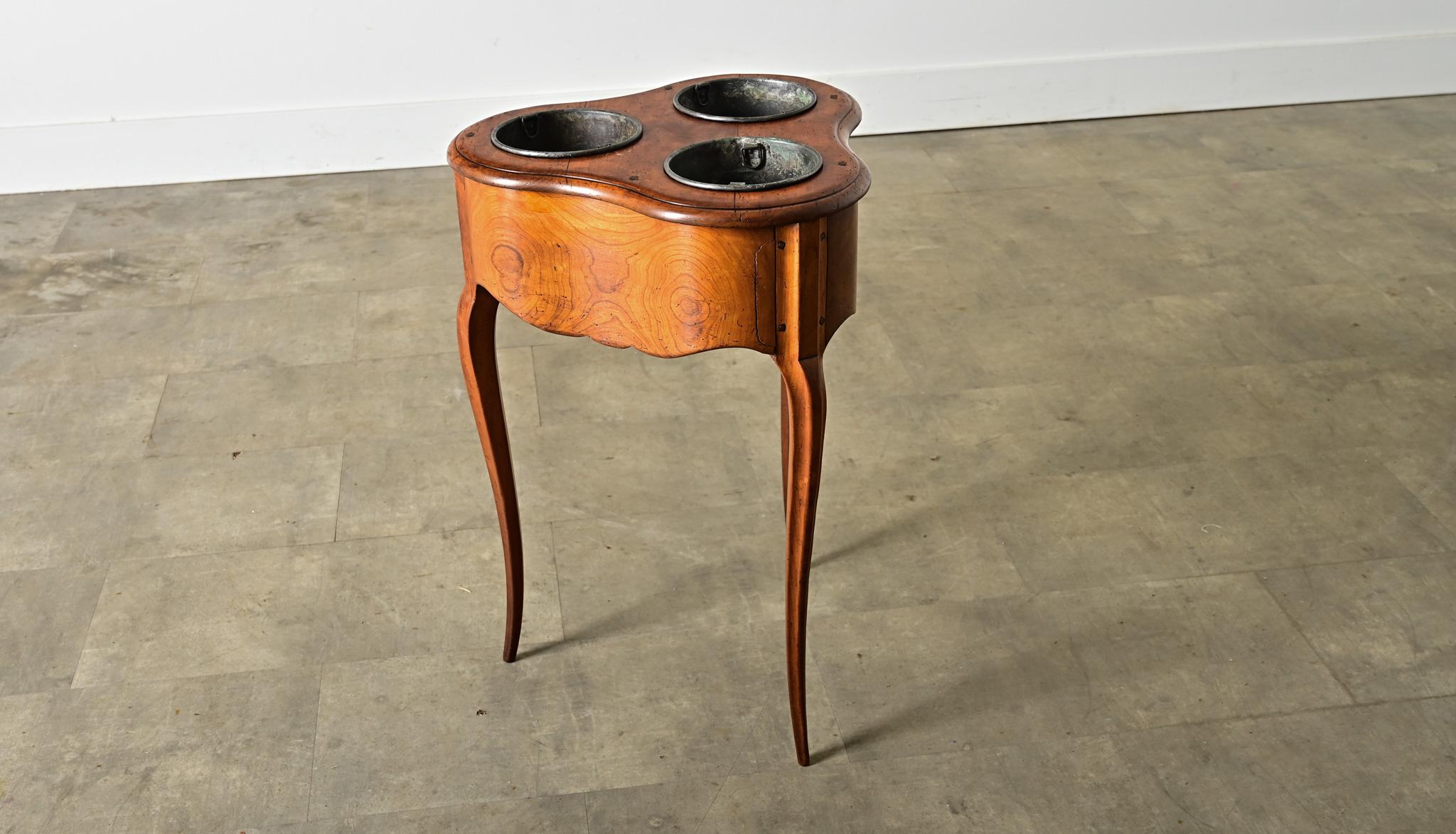 French 19th Century Fruitwood Rafraichissoir For Sale 3