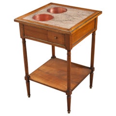 French 19th Century Fruitwood Rafraîchissoir