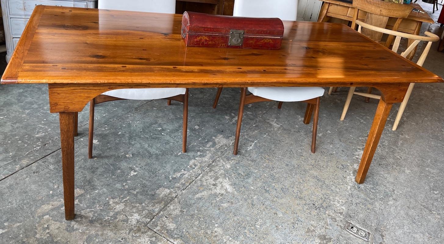 French 19th Century Fruitwood Refectory Table 2