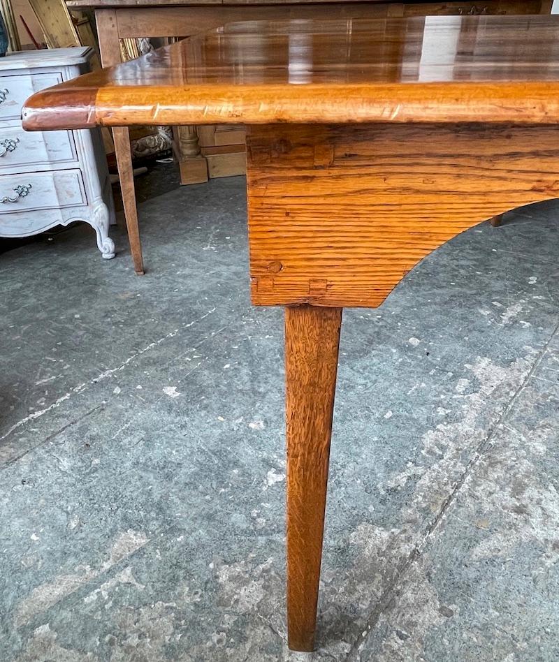 French 19th Century Fruitwood Refectory Table 5