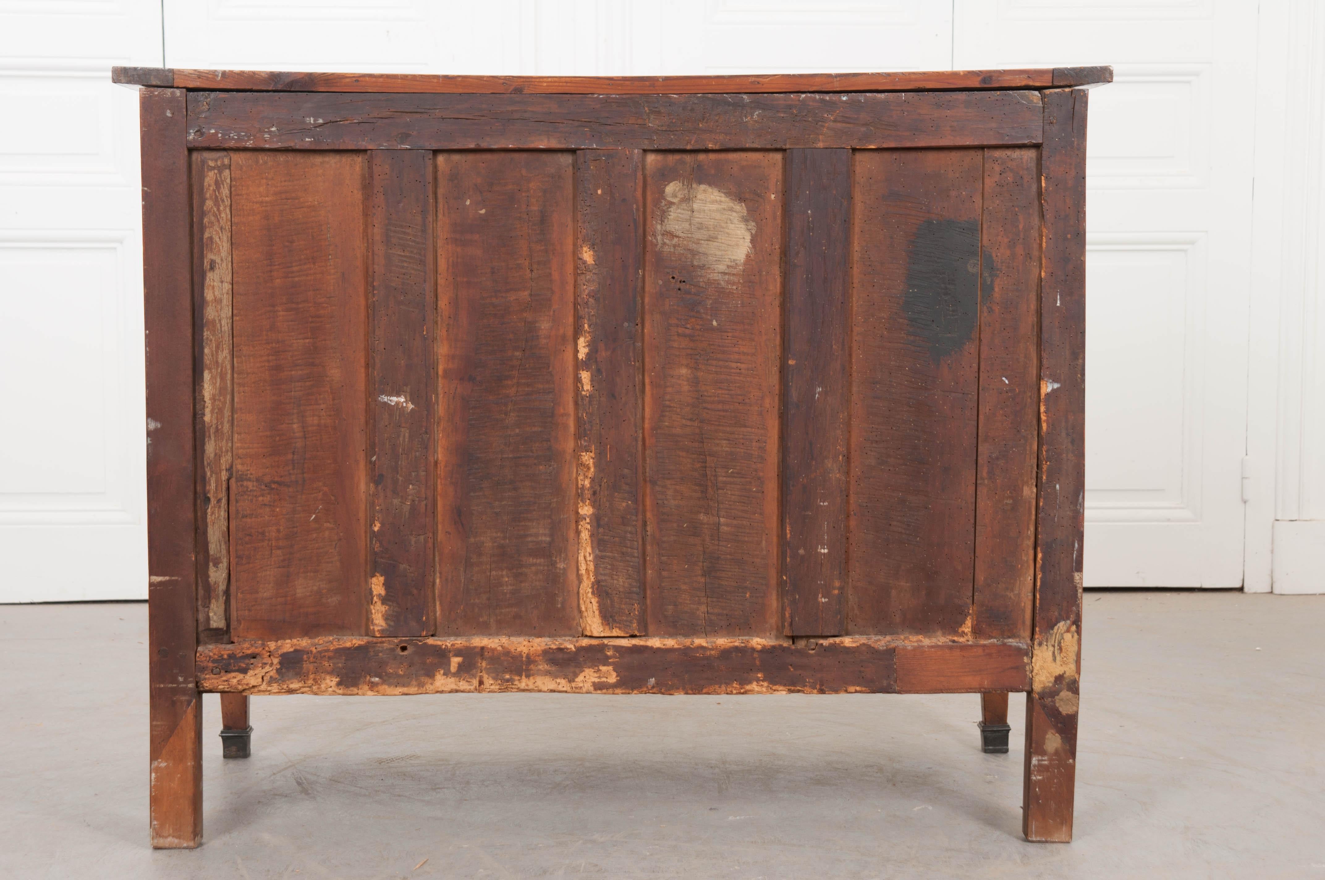 French 19th Century Fruitwood Transitional Directoire Commode 5