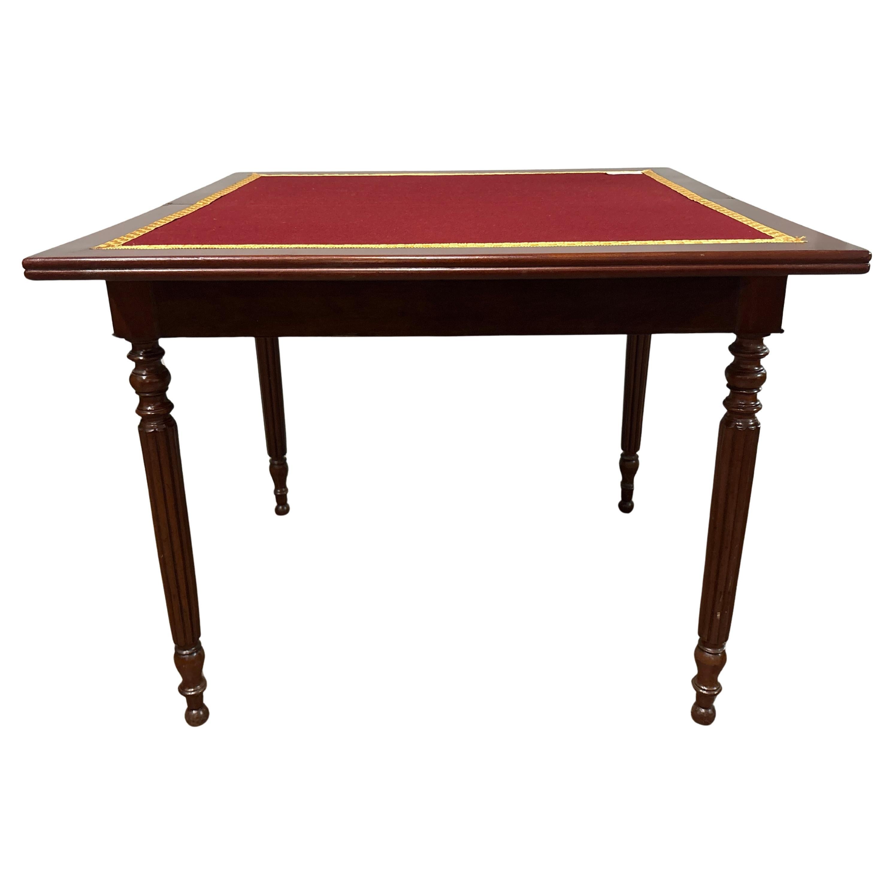 Tavolo da gioco francese del XIX secolo in vendita 1