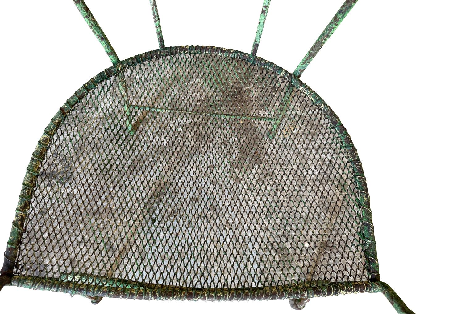 French 19th Century Garden Chair 6