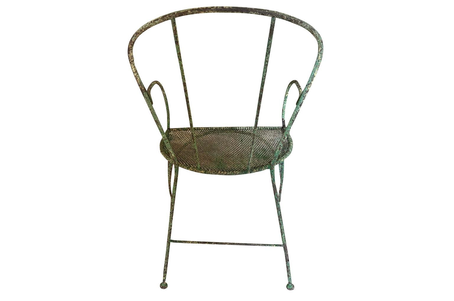 French 19th Century Garden Chair 7