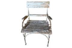 French 19th Century Garden Chair