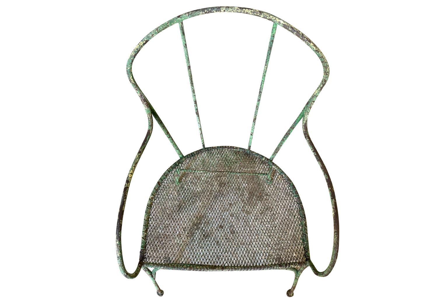 French 19th Century Garden Chair 2