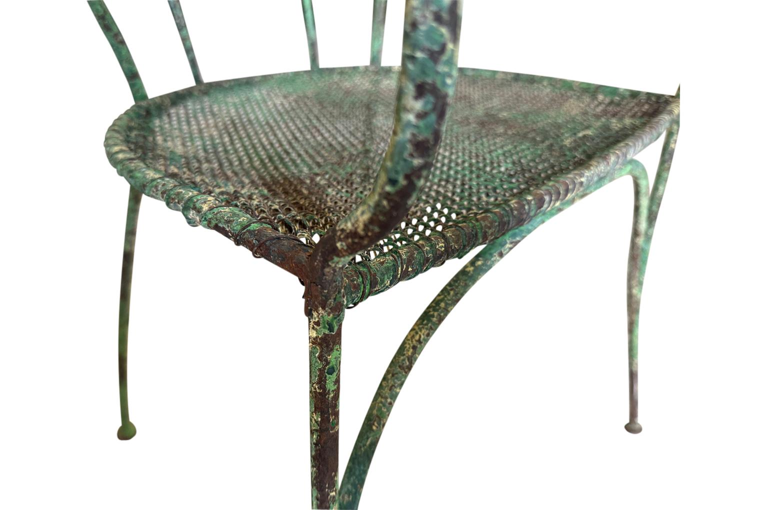 French 19th Century Garden Chair 4