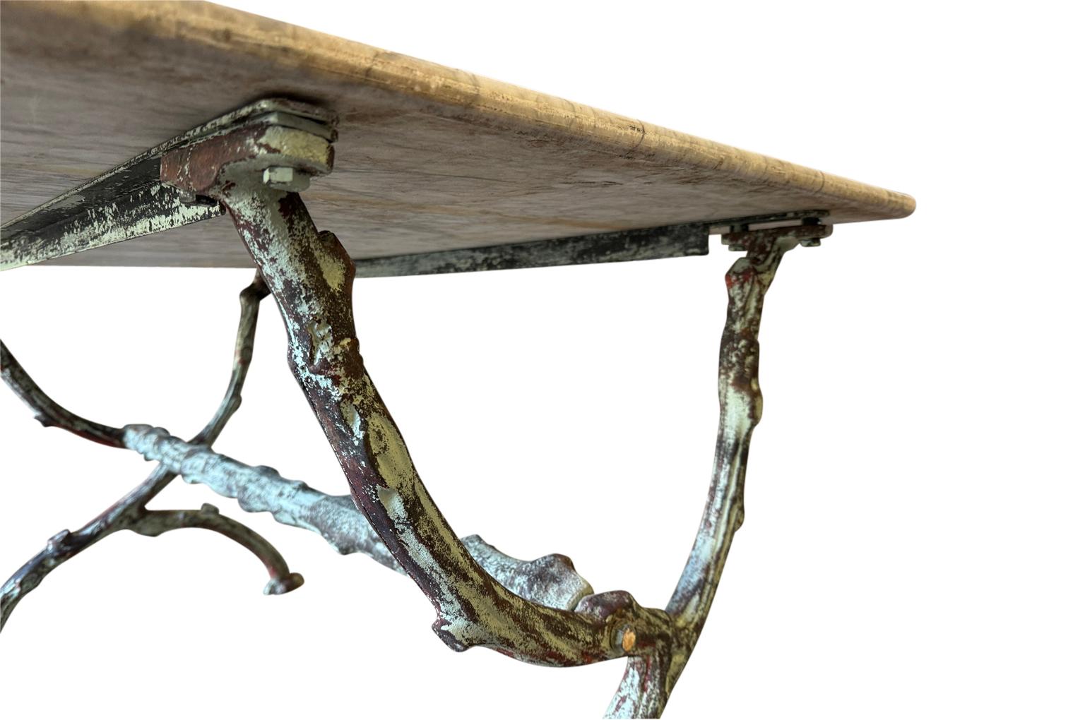 French 19th Century Garden Console For Sale 3