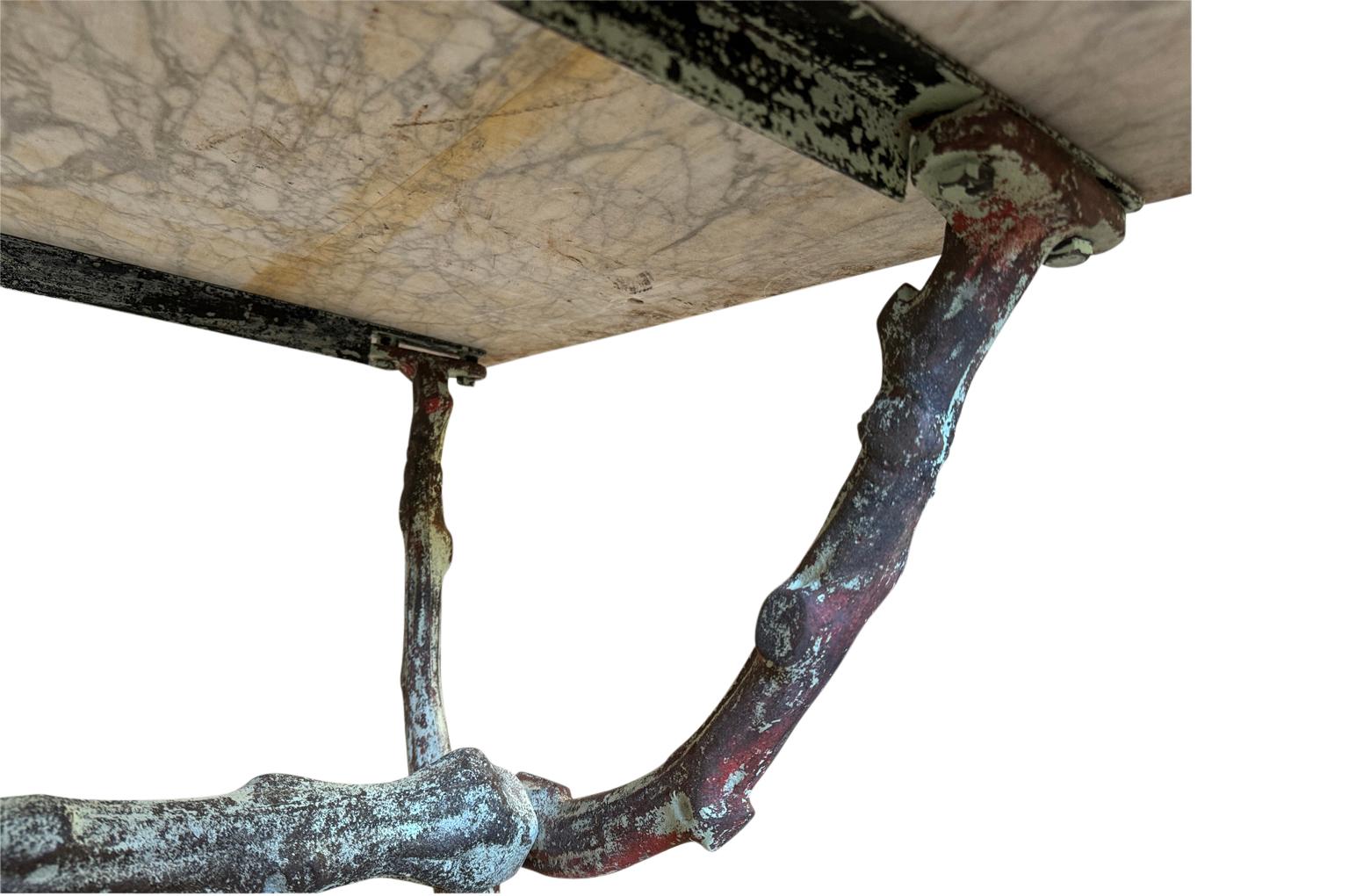 French 19th Century Garden Console For Sale 5