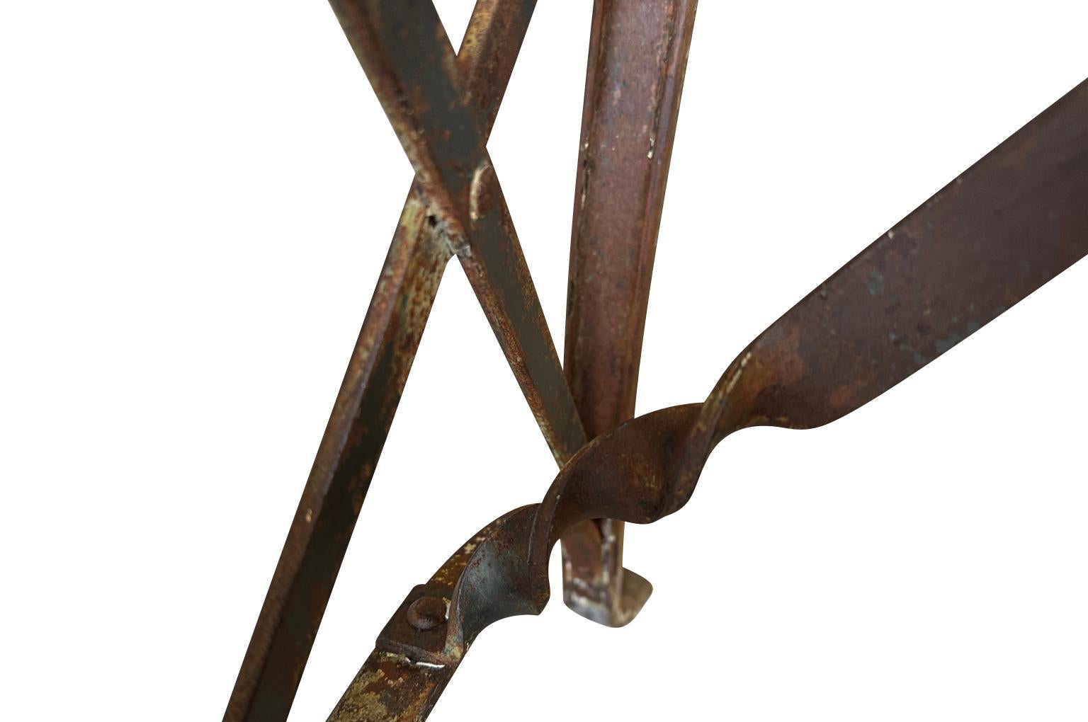 French 19th Century Garden Console Table For Sale 6