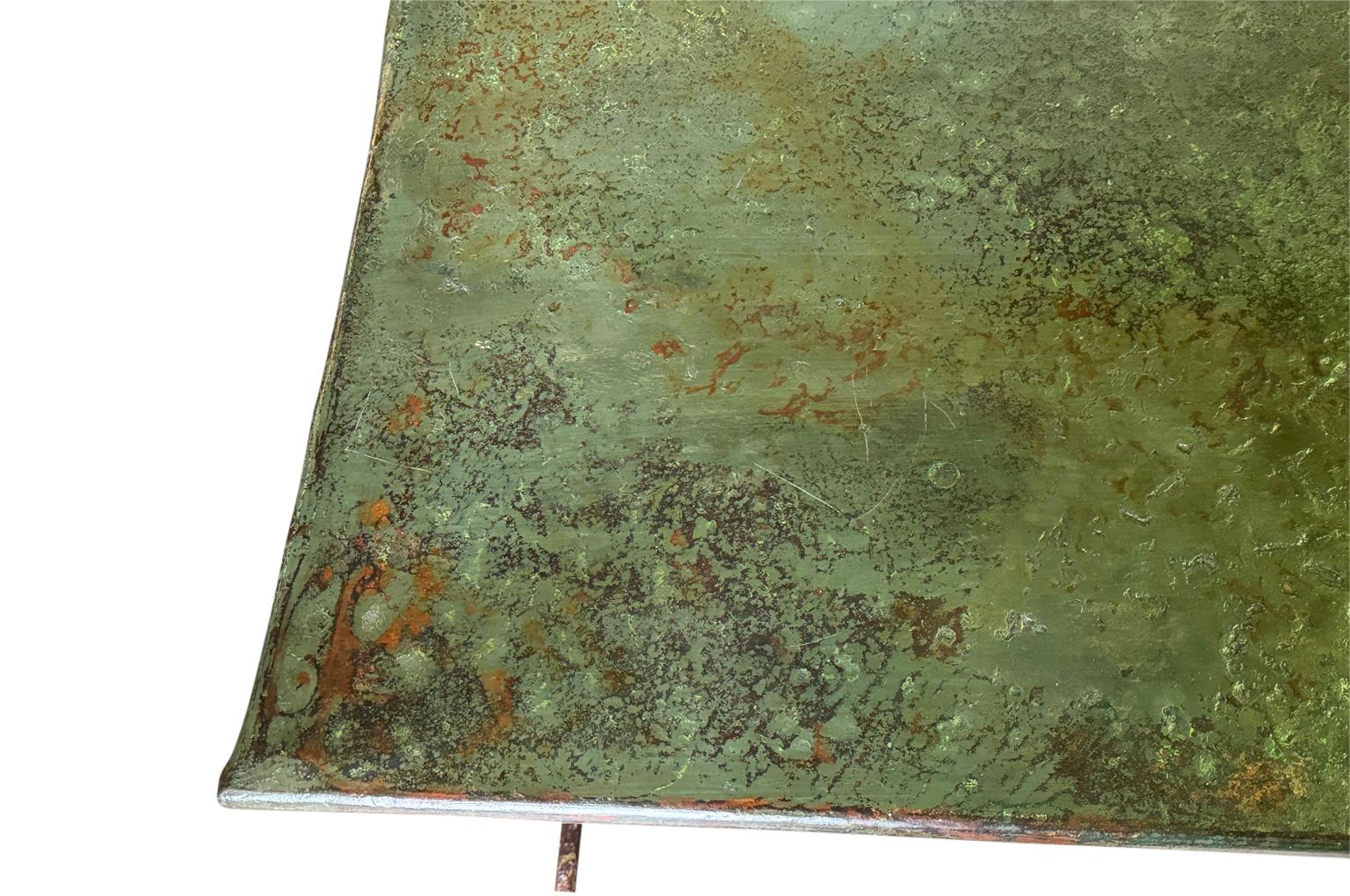 Table de salle à manger de jardin française du 19e siècle en vente 10
