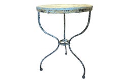 Guéridon de jardin français du 19e siècle