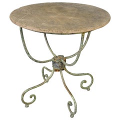 French 19th Century Garden Gueridon