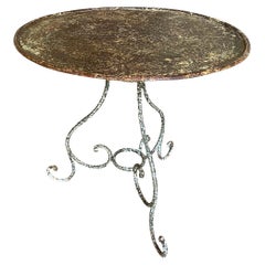 French 19th Century Garden Gueridon