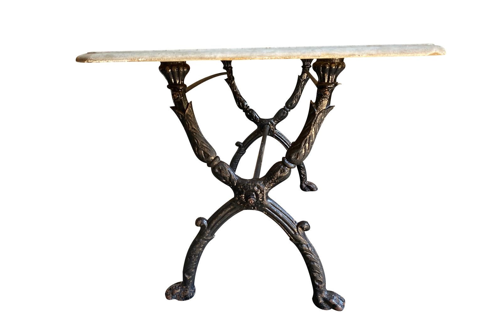 French 19th Century Garden Table 1