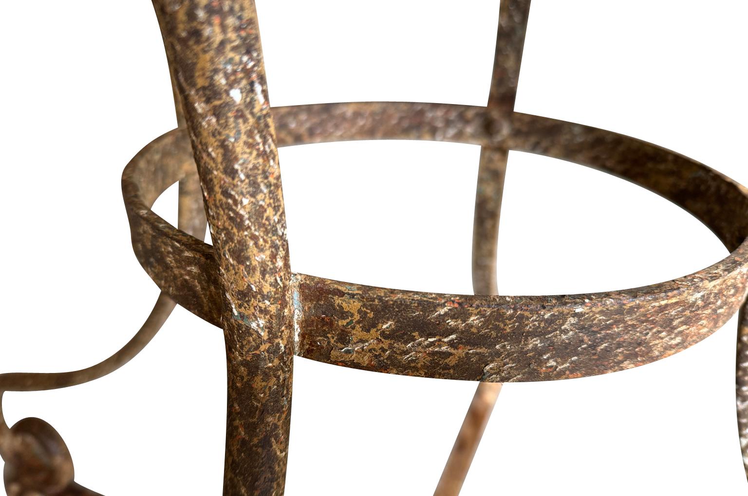 French 19th Century Garden Table 2