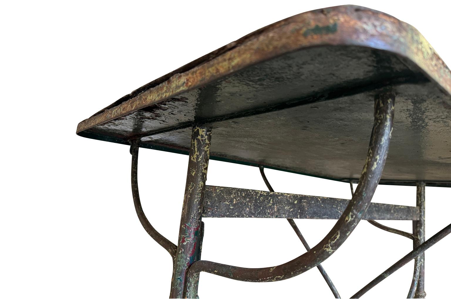 Mesa de jardín francesa del siglo XIX en venta 2