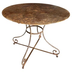 French 19th Century Garden Table