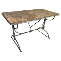 Mesa de jardín francesa del siglo XIX