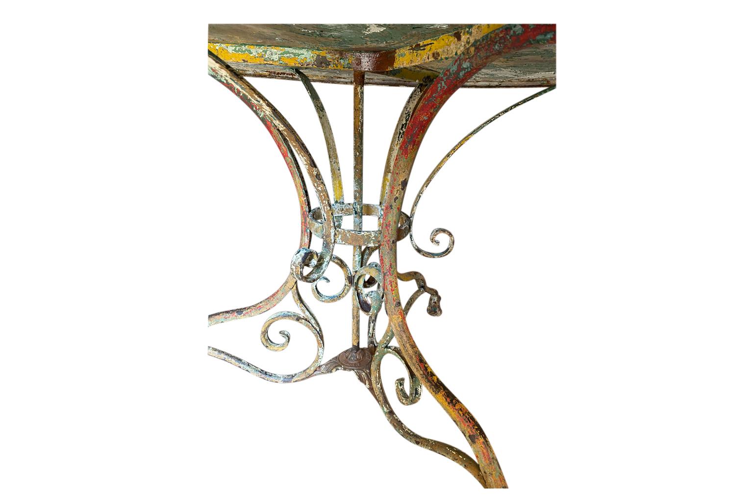 French 19th Century Garden Table from Arras 1