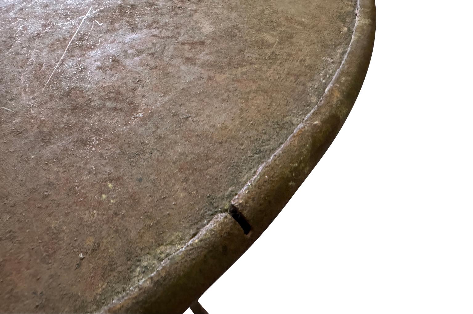 French 19th Century Garden Table From Arras im Angebot 1