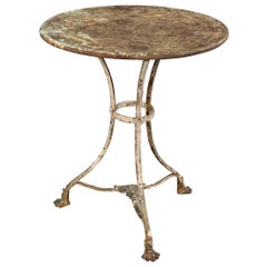 Table de jardin française du 19ème siècle d'Arras