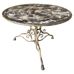 French 19th Century Garden Table from Arras