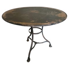 French 19th Century Garden Table From Arras