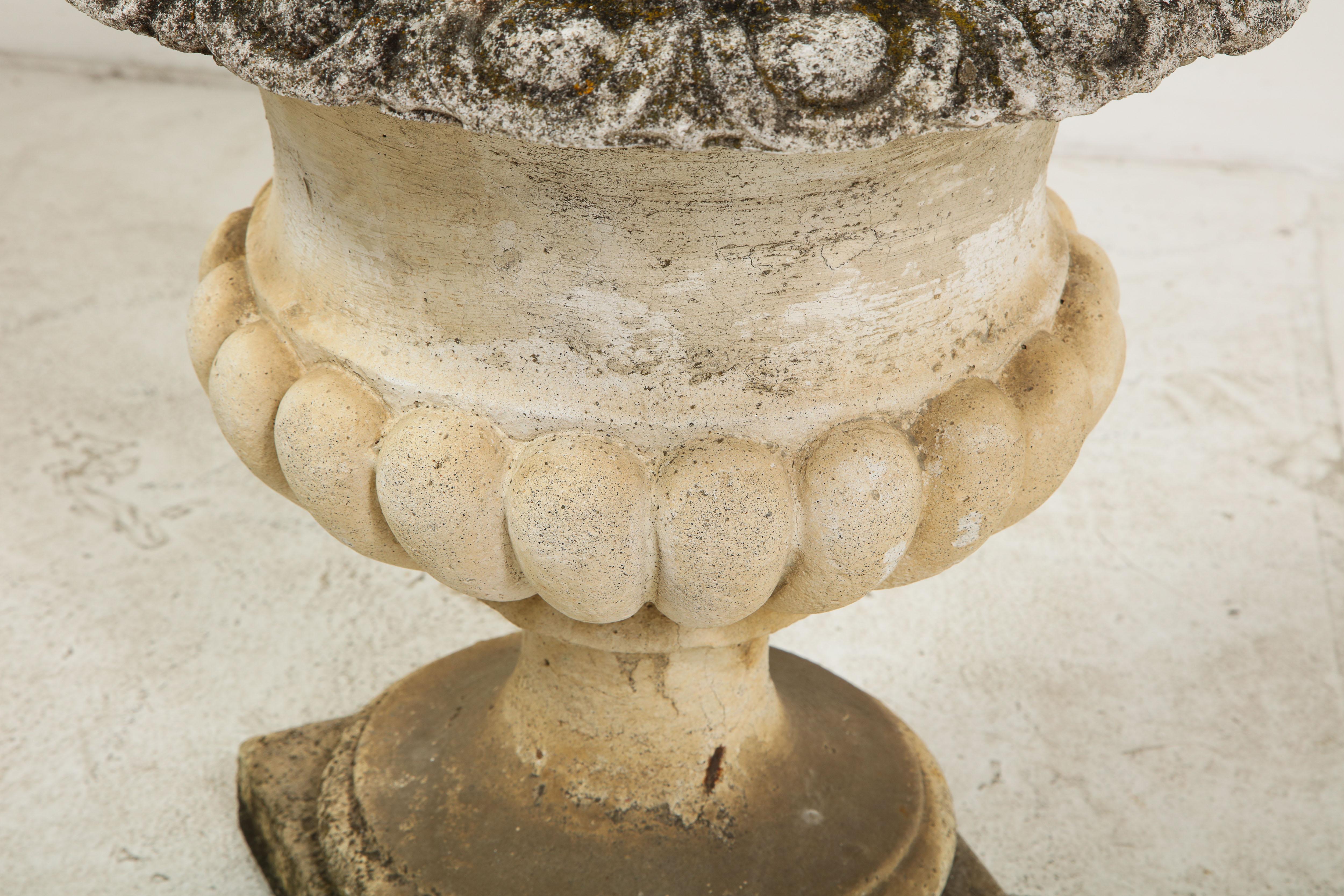 Concrete French 19th Century Garden Urn